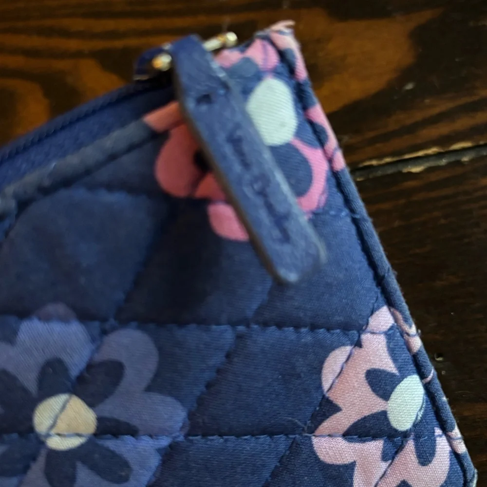 Vera Bradley Floral Purple Wallet - Picture 3 of 6